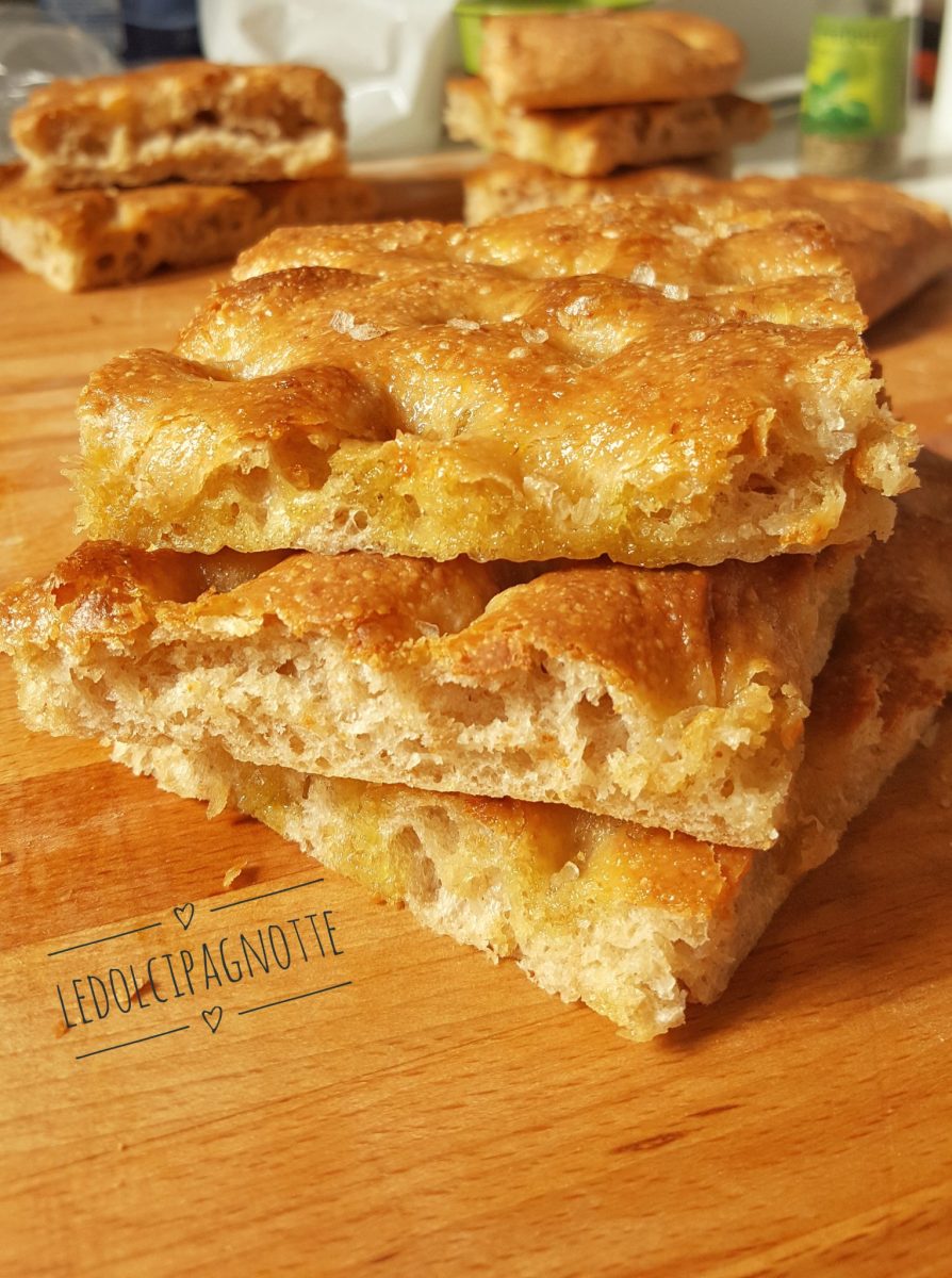 Focaccia di farro monococco (farina di enkir)